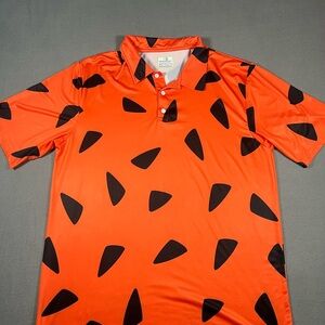 Obnoxious Golf “The Flintstones” Fred Flintstone Golf Polo Men’s Size XL